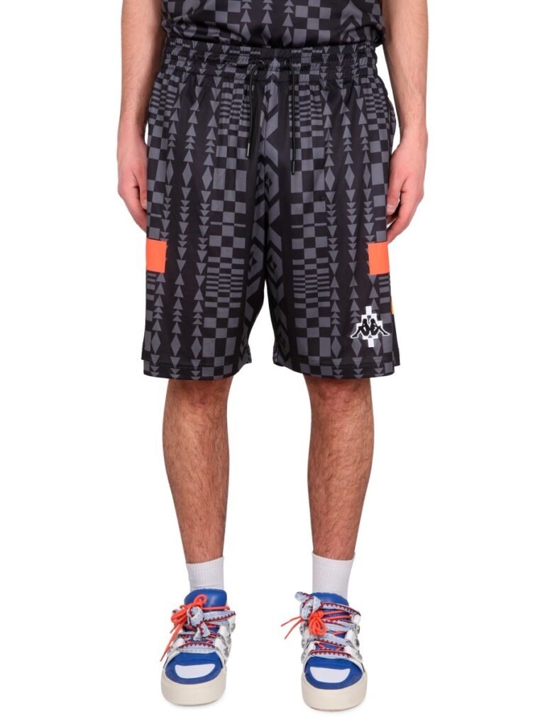 MARCELO BURLON X KAPPA BERMUDA SHORTS
