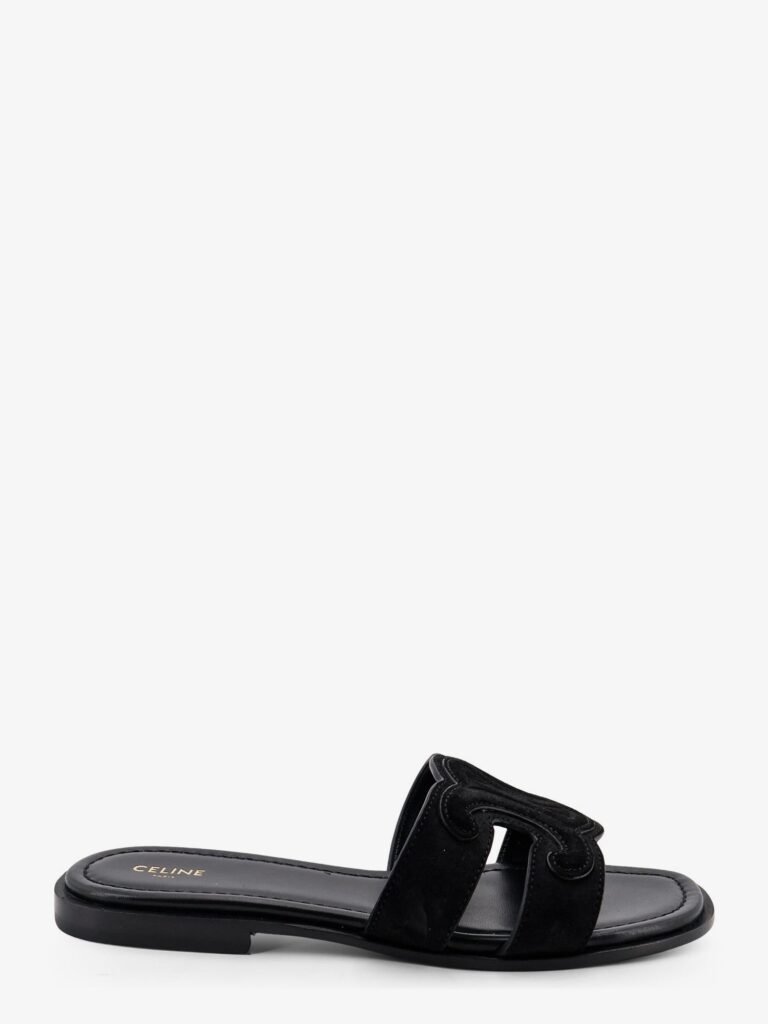 Marina suede sandals with Triomphe logo