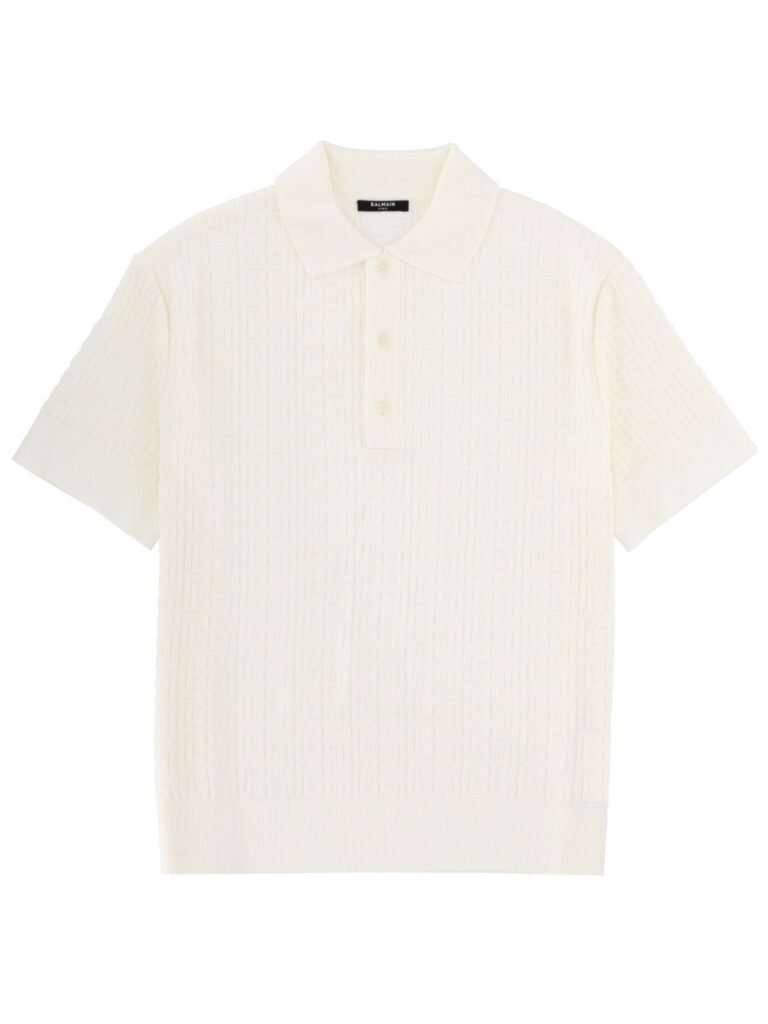 MERINO WOOL POLO SHIRT