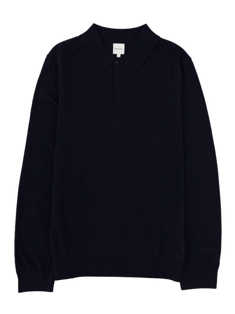 MERINO WOOL POLO SHIRT