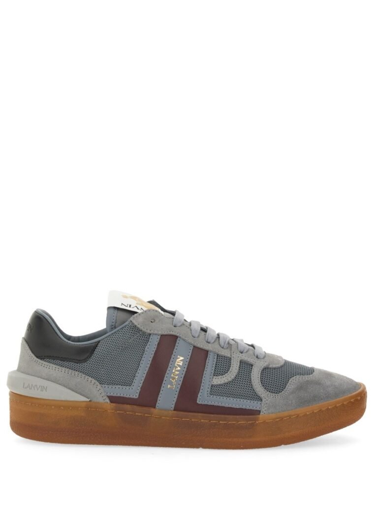 MESH, SUEDE AND NAPPA LEATHER SNEAKER