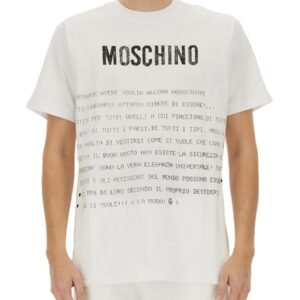 "MESSAGE PRINT" T-SHIRT