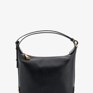 Metal Dots Leather Mini Bag