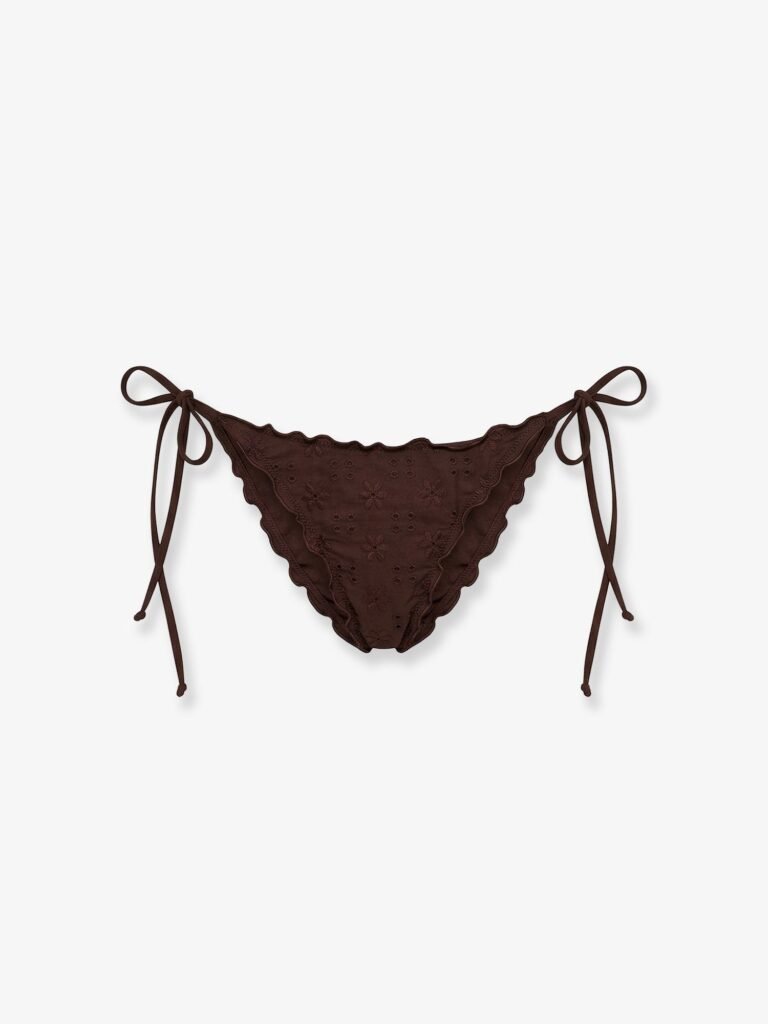 Miami briefs with all-over embroidery