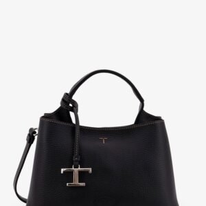 Micro leather crossbody bag with iconic stitching on the front