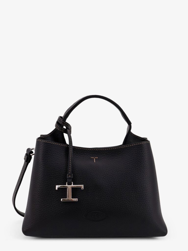 Micro leather crossbody bag with iconic stitching on the front