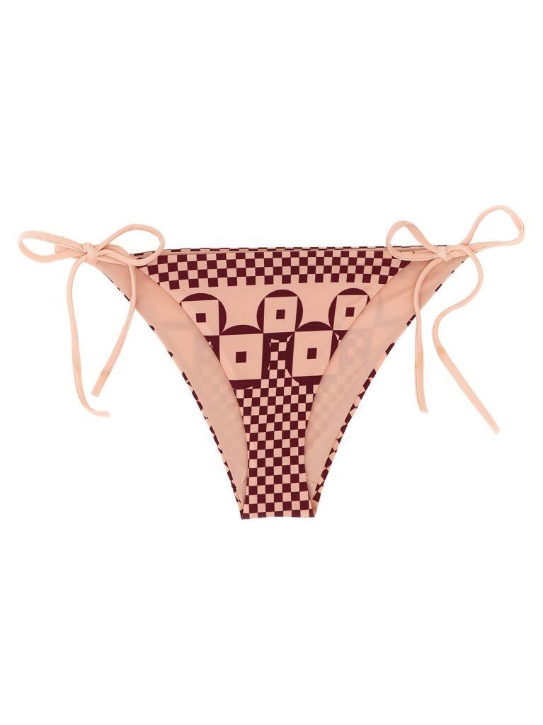 Micro patchwork bikini briefs