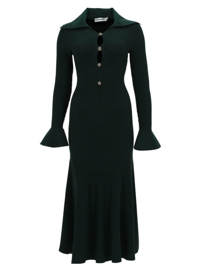MIDI DRESS WITH CUT-OUT