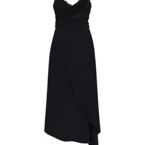 MIDI DRESS WITH LACE