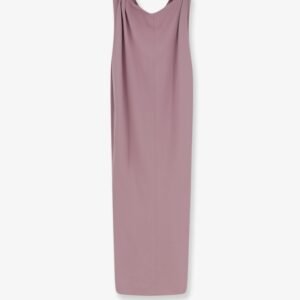 Midi Sack silk and wool dress