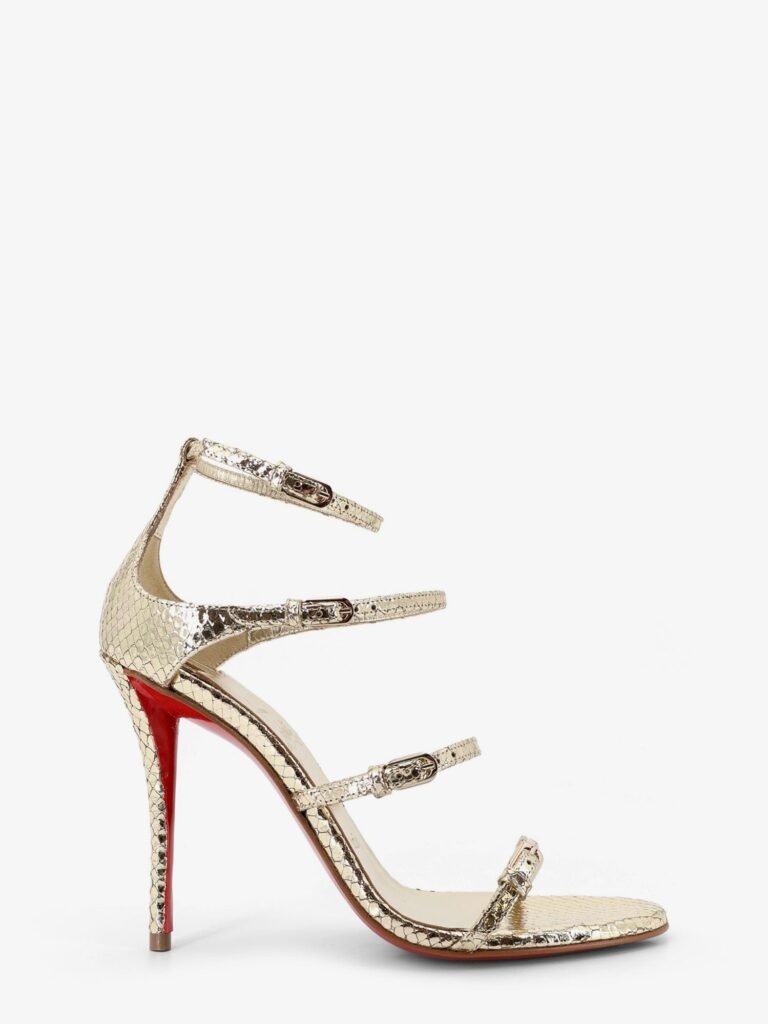 Millenium 100 python leather sandals