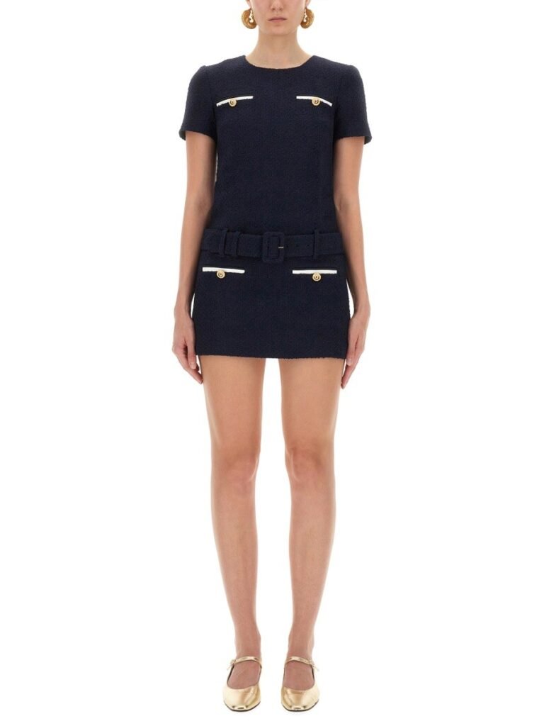 MINI BOUCLE DRESS