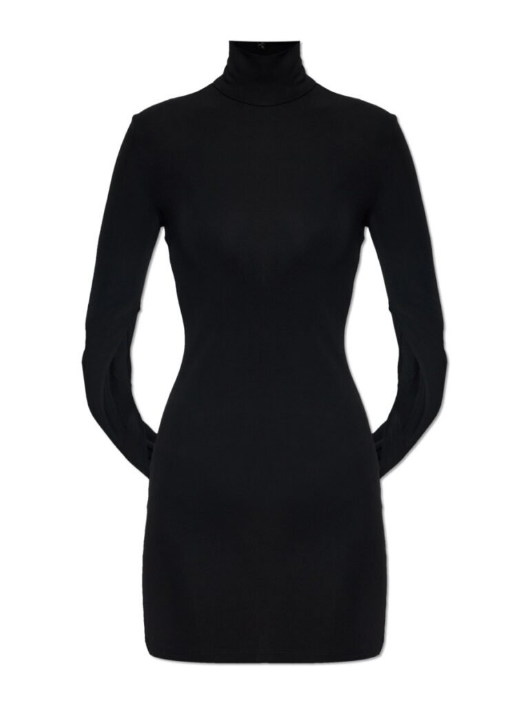 MINI DRAPED DRESS