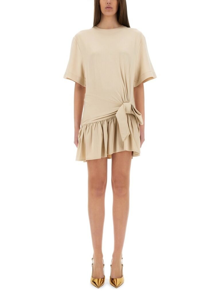 MINI DRESS WITH BOW