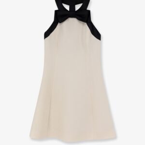 Mini dress with bow detail