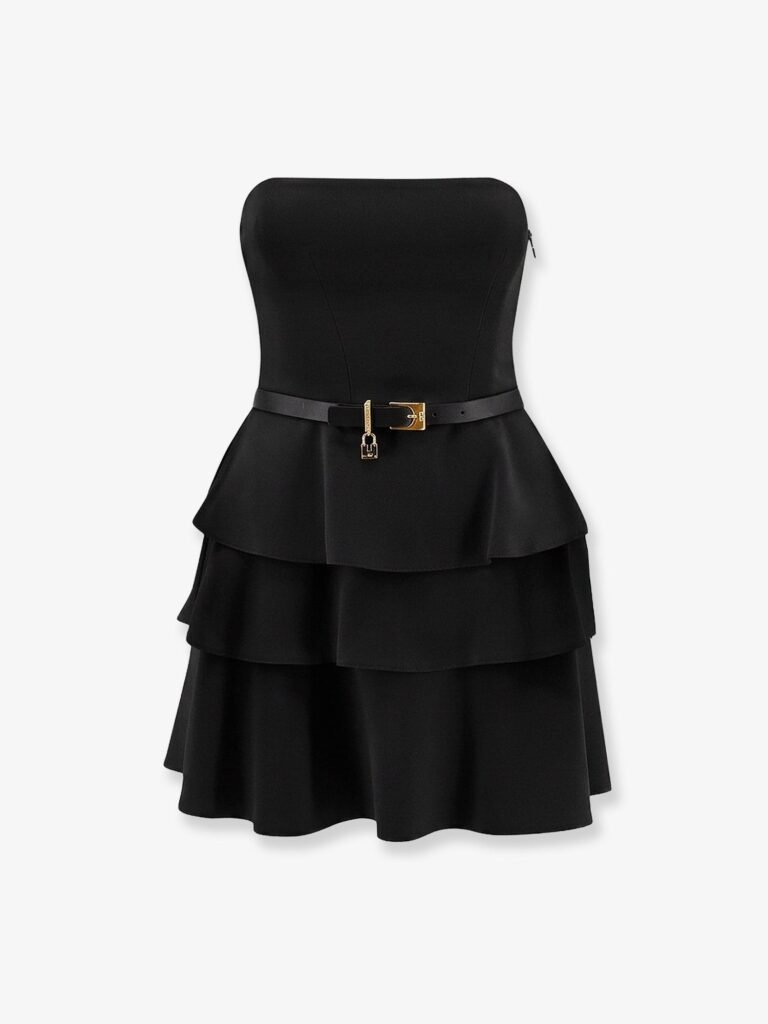 Mini dress with bustier detail