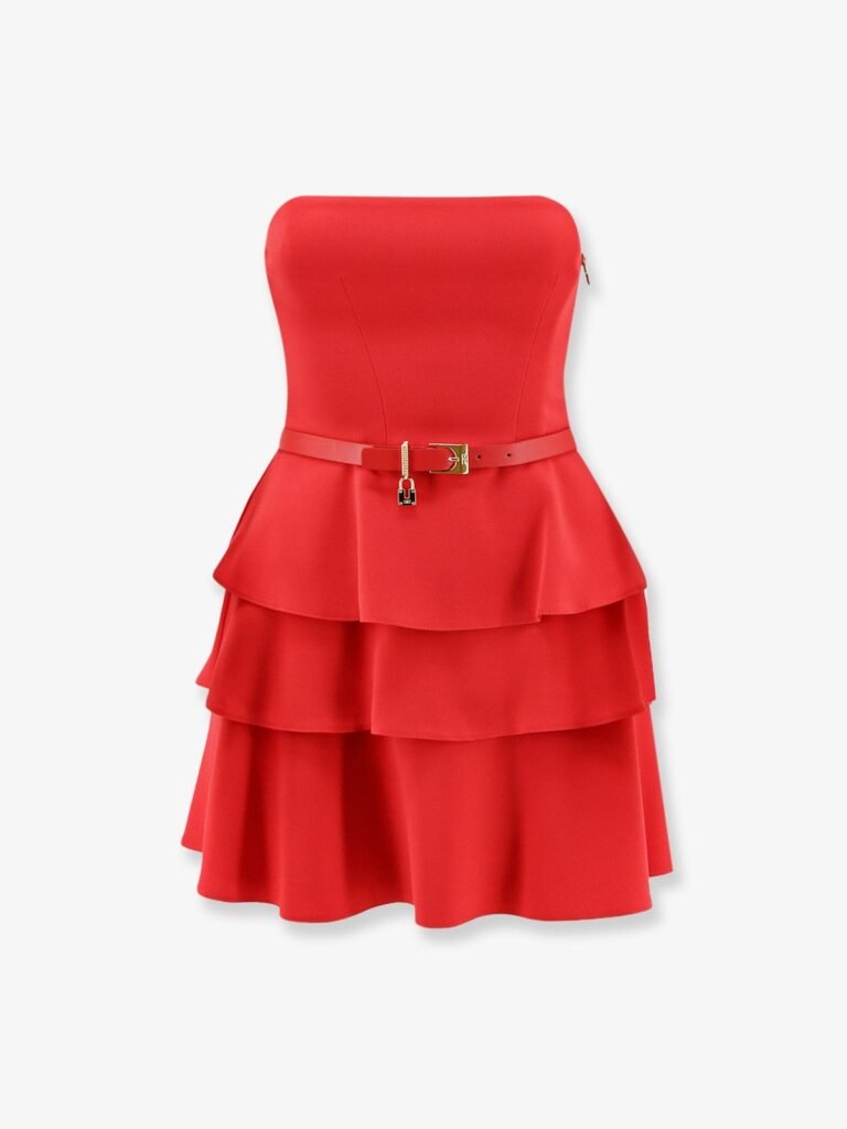 Mini dress with bustier detail