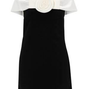 MINI DRESS WITH FLOWER DETAIL