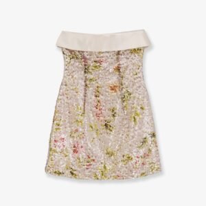 Mini dress with sequins