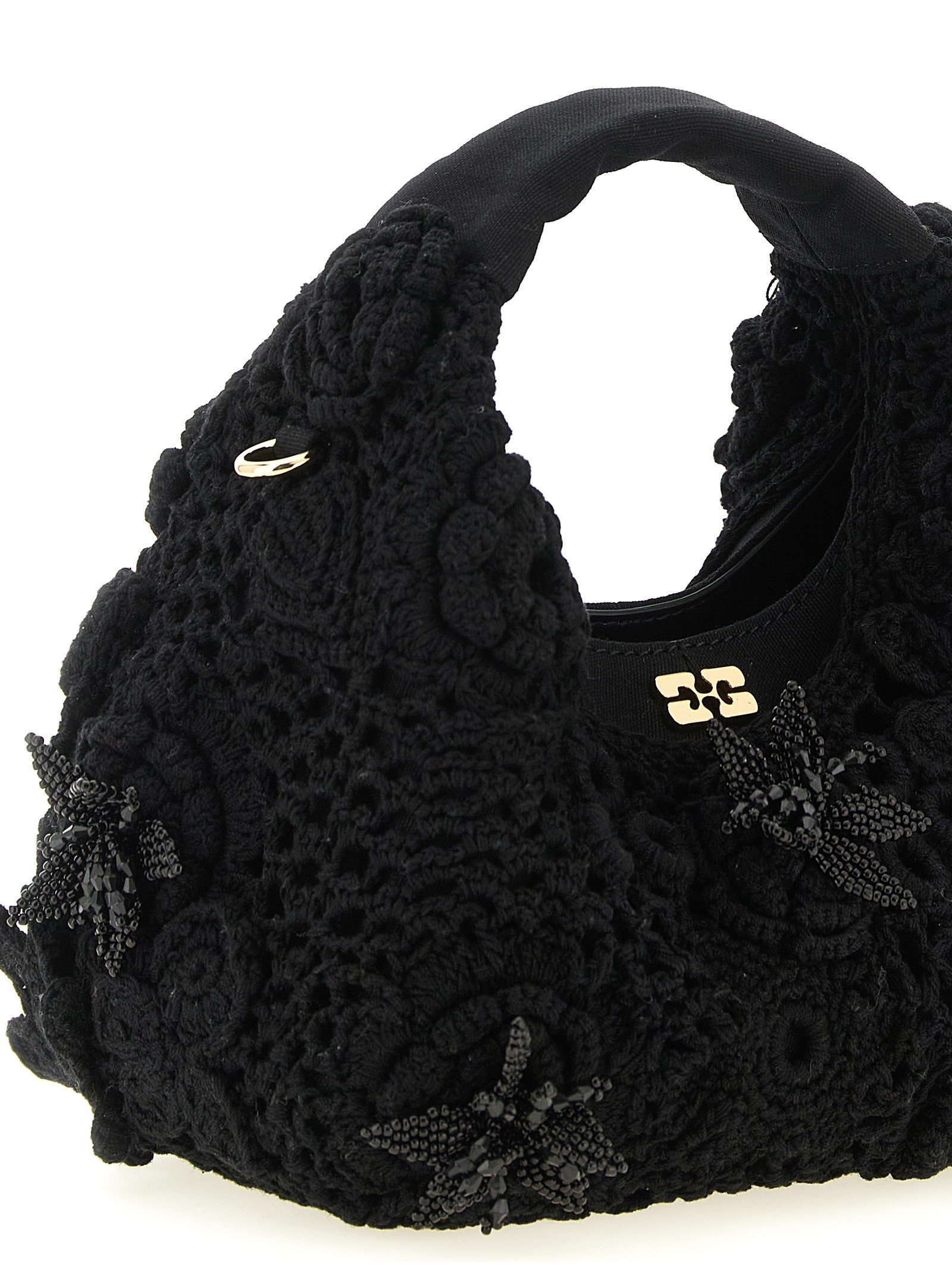 'Mini Hobo Crochet' handbag - Image 3