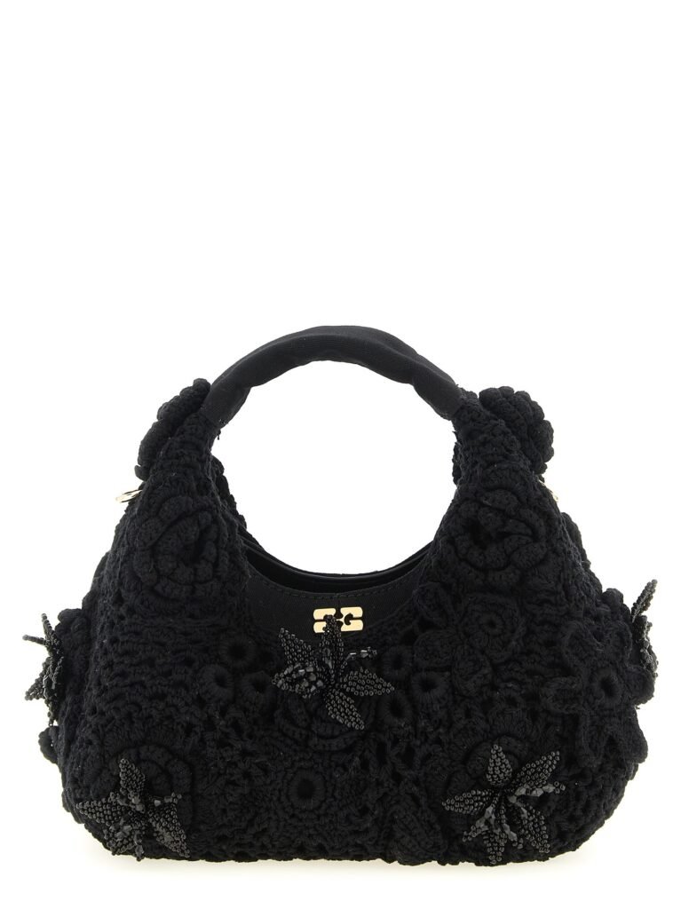 'Mini Hobo Crochet' handbag