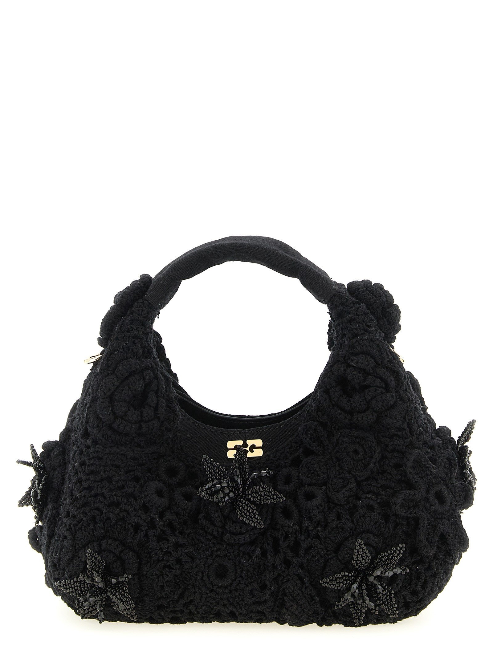 'Mini Hobo Crochet' handbag