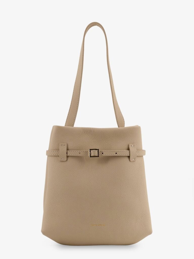 Mini Tote du Jour leather shoulder bag