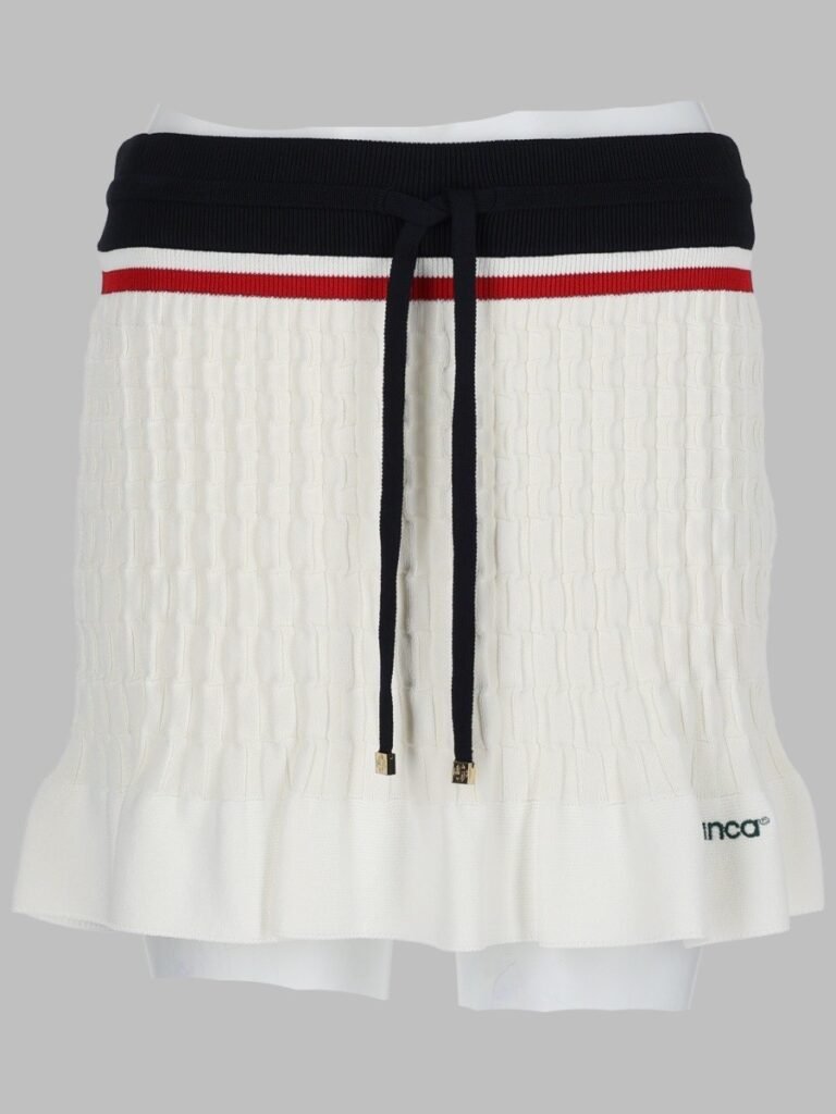 MINIGONNA DA TENNIS IN MAGLIA