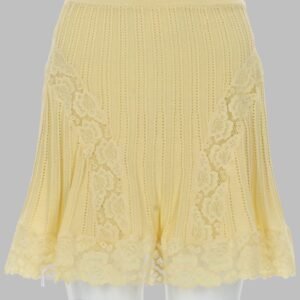 MINIGONNA IN MAGLIA TRAFORATA