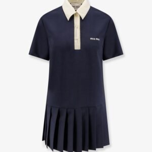 Mohair and virgin wool short dress