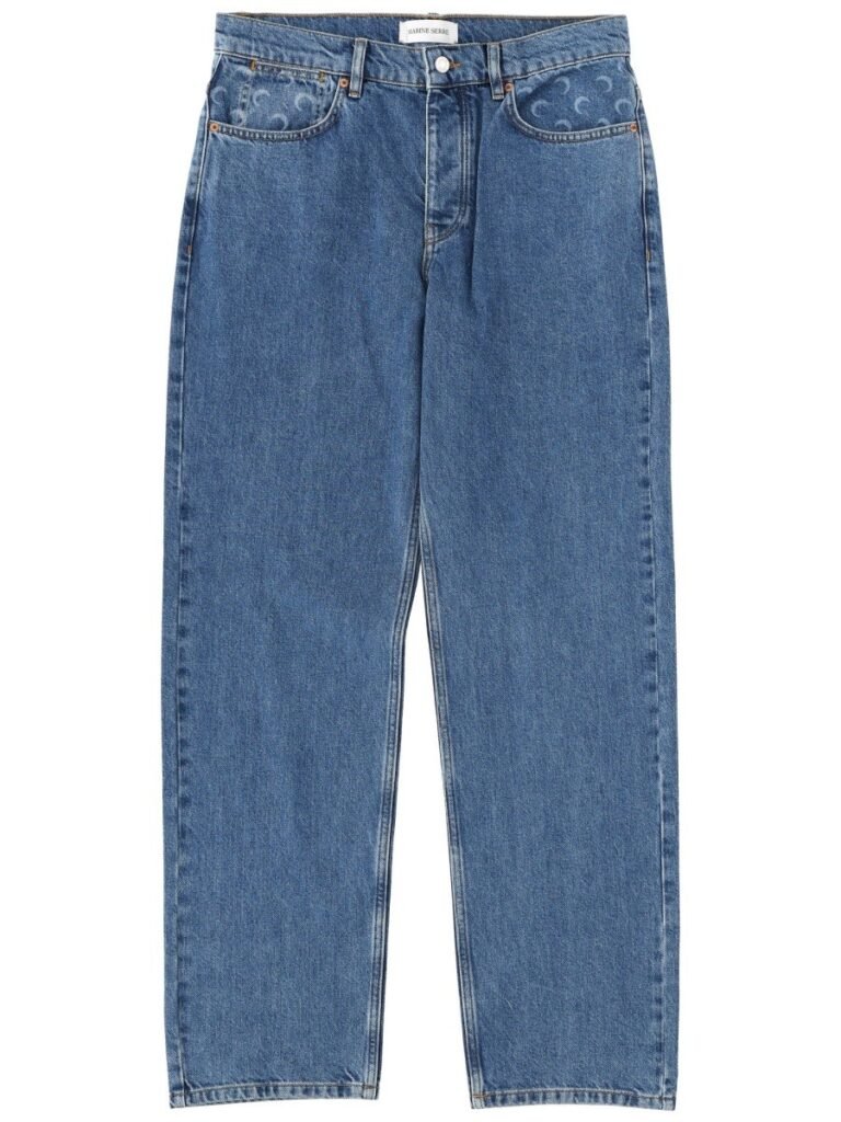 "MOON WAXED" JEANS