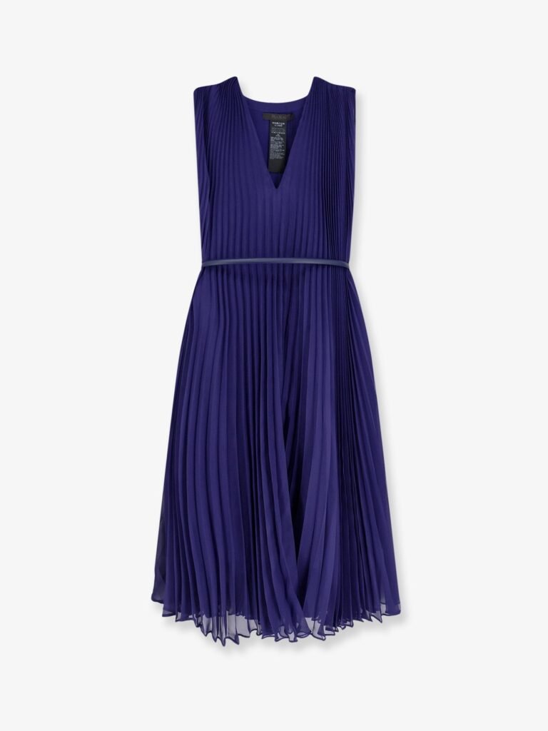 Mxecapsula long dress with belt