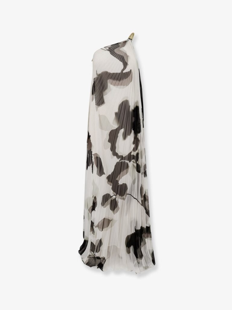Mxefuggito pleated long dress