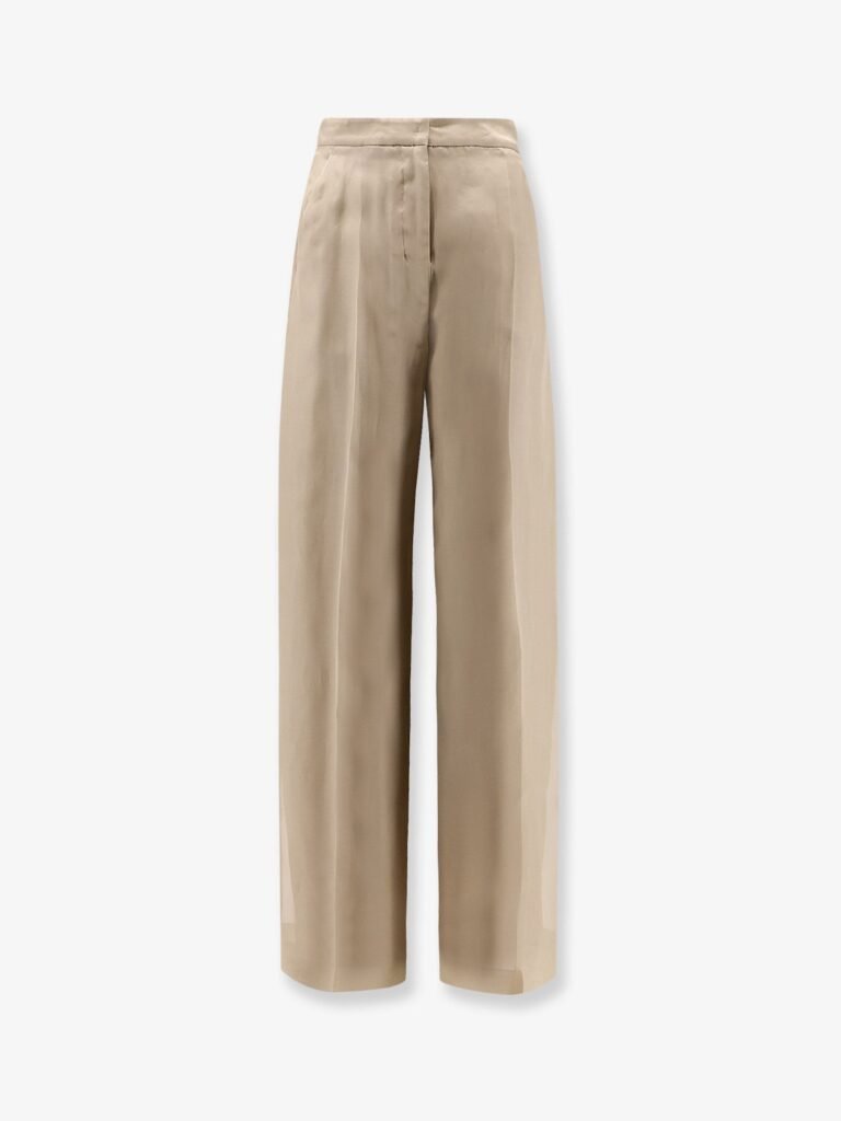 Mxeolivi silk trousers