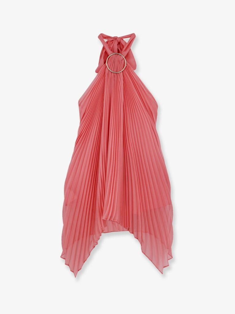 Mxevalzer pleated top