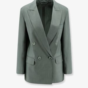 Mxmalbata virgin wool and silk blazer