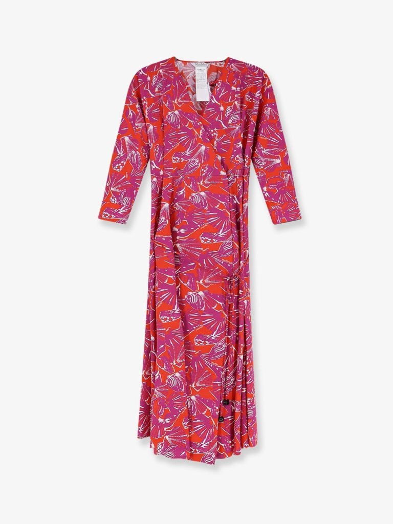 Mxmcamino printed cotton dress