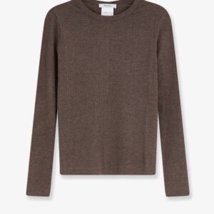 Mxmsalmone lyocell and silk t-shirt