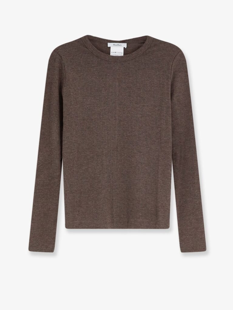 Mxmsalmone lyocell and silk t-shirt