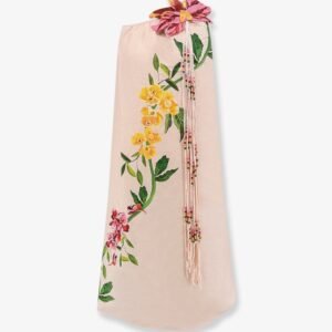 Natural linen dress