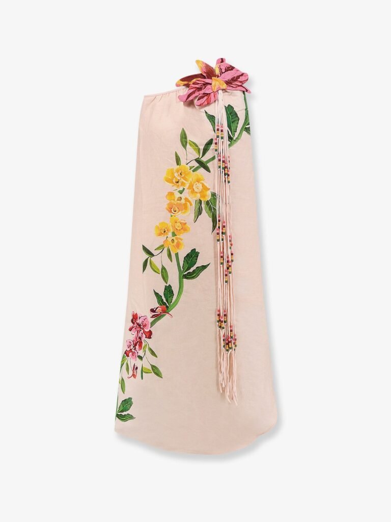 Natural linen dress