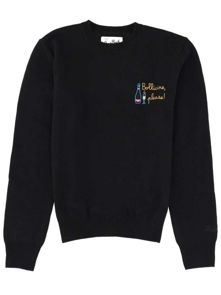"NEW QUEEN" JERSEY WITH EMBROIDERY