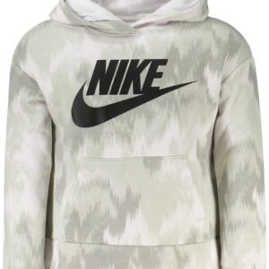 NIKE KIDS' GRAY ZIP-UP SWEATSHIRT