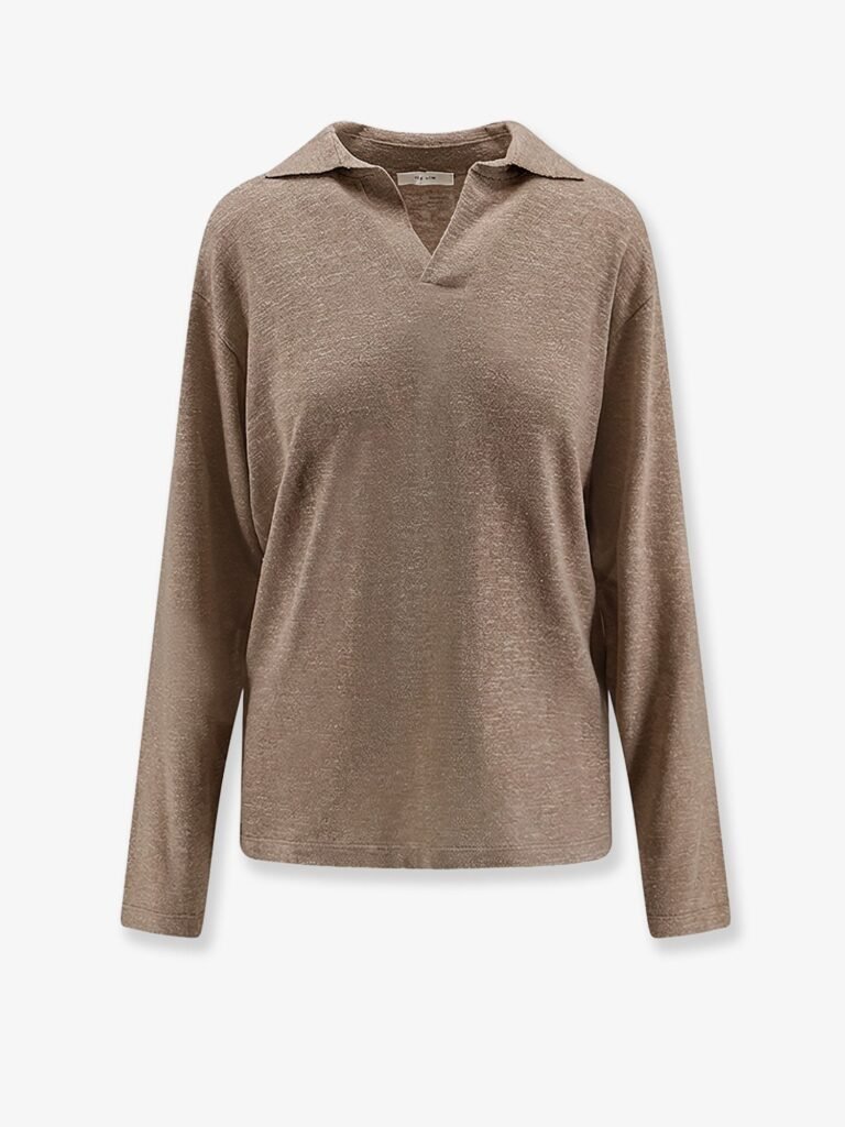 Niosa polo shirt in cotton and linen