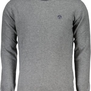 NORTH SAILS GRAY MEN'S SWEATER