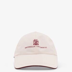 Nylon hat with embroidered logo on the front