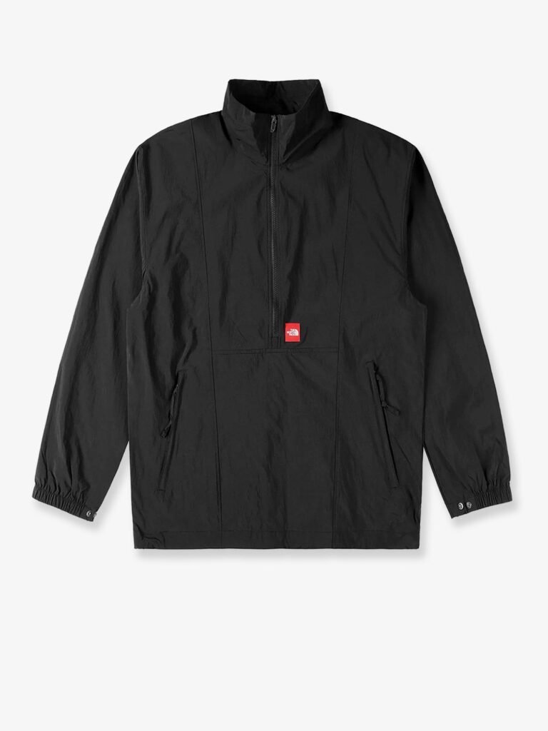Nylon jacket with Logo patch