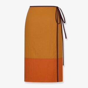 Nylon pencil skirt