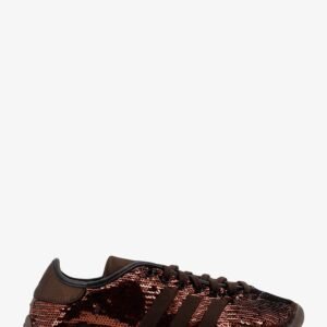 Nylon sneakers with all-over sequins