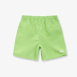 Nylon swim trunks with logo